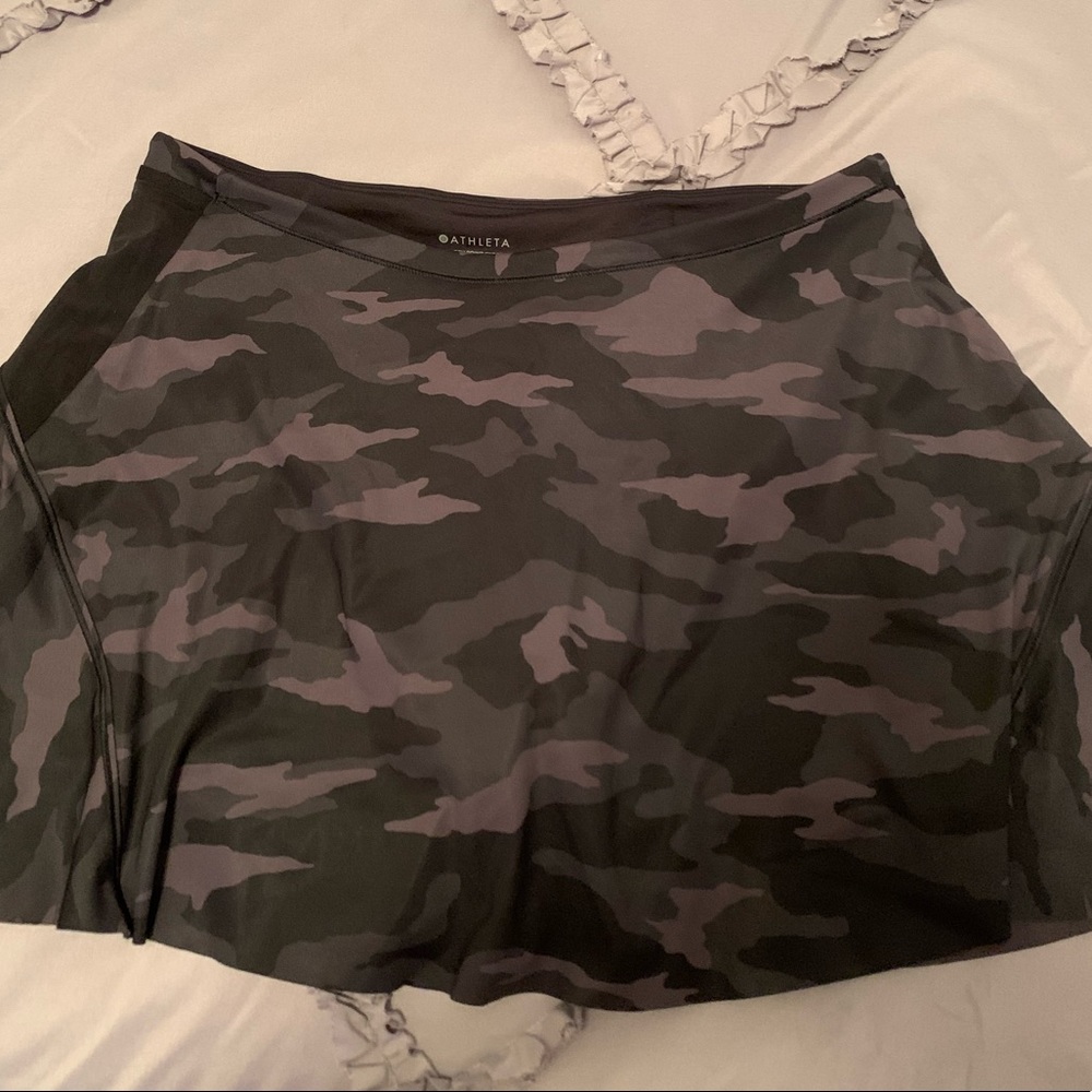 Athleta Camo Tennis Skirt